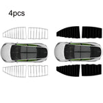 Tenda per protezione solare per la privacy del finestrino laterale dell'auto, For Tesla Model Y 4pcs White, For Tesla Model Y 4pcs Black, For Tesla Model 3 4pcs White, For Tesla Model 3 4pcs Black