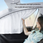 Tenda per protezione solare per la privacy del finestrino laterale dell'auto, For Tesla Model Y 4pcs White, For Tesla Model Y 4pcs Black, For Tesla Model 3 4pcs White, For Tesla Model 3 4pcs Black