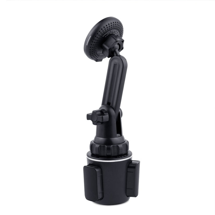 Supporto per tazza d'acqua per auto Staffa di ricarica wireless MagSafe, Black