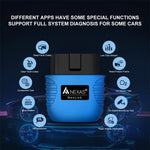 Scanner diagnostico Nexas Bluetooth 5.0 OBD2 per IOS/Android, OBD2 Diagnostic Scanner