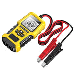 Analizzatore rapido della resistenza interna della batteria al piombo-acido per autoveicoli FOXSUR 12V/24V, Yellow