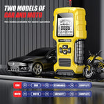 Analizzatore rapido della resistenza interna della batteria al piombo-acido per autoveicoli FOXSUR 12V/24V, Yellow