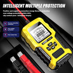 Analizzatore rapido della resistenza interna della batteria al piombo-acido per autoveicoli FOXSUR 12V/24V, Yellow