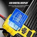 Analizzatore rapido della resistenza interna della batteria al piombo-acido per autoveicoli FOXSUR 12V/24V, Yellow