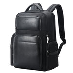 Zaino business in pelle bovina con porta USB e Type-C