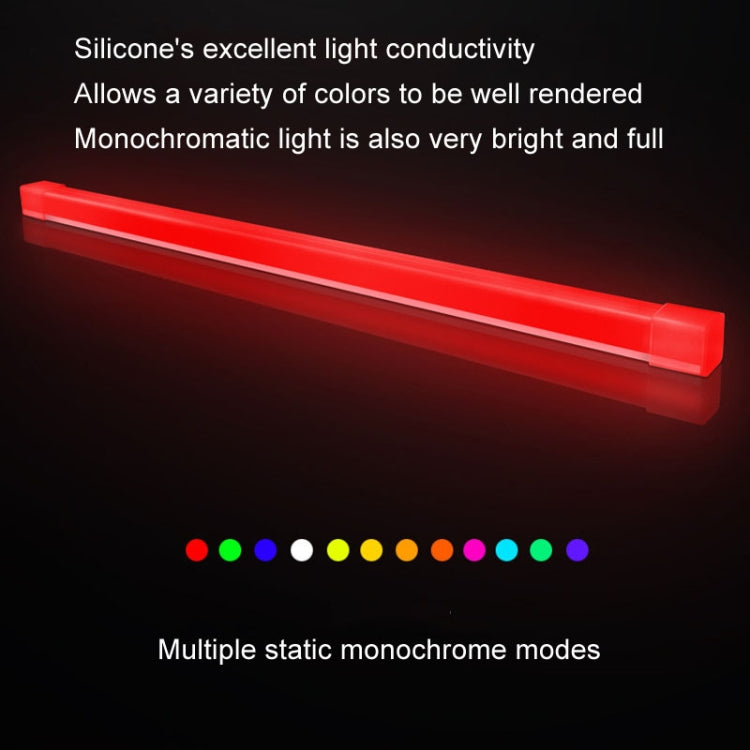 Luce ambientale decorativa interna per custodia per computer desktop con barra luminosa ARGB panoramica, F300 Square