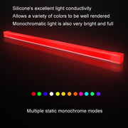 Luce ambientale decorativa interna per custodia per computer desktop con barra luminosa ARGB panoramica, F300 Square