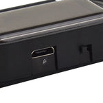 Spia LED antifurto analogico solare per auto, Black Shell Red Light, Black Shell Blue Light