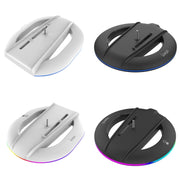 Per Sony PS5 Slim IPEGA Supporto base di raffreddamento verticale per console di gioco universale, White, Black, Colorful White, Colorful Black