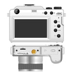 Fotocamera digitale doppia 48MP con zoom digitale 18x e display 3