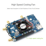 Waveshare SIM8262E-M2 5G HAT per Raspberry Pi, quad antenne 5G NSA, compatibile 5G/4G/3G