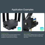 Waveshare SIM8262E-M2 5G HAT per Raspberry Pi, quad antenne 5G NSA, compatibile 5G/4G/3G