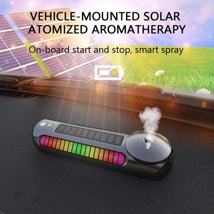 Segnale di parcheggio per macchina per aromaterapia con spray intelligente per auto solare