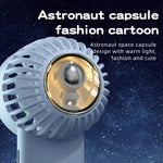 Ventola di raffreddamento portatile con luce astronauta