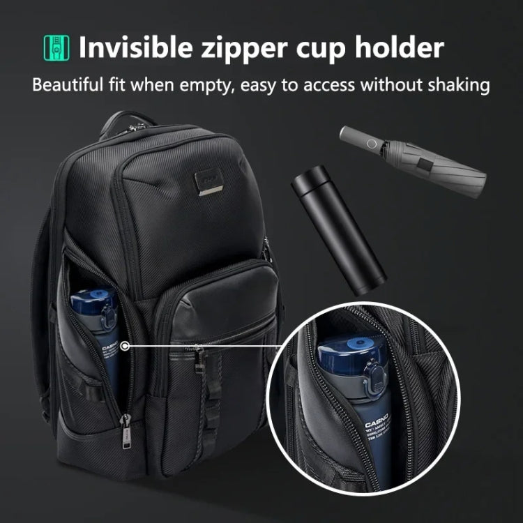 Bopai 61-123561 Zaino per laptop da viaggio d'affari di grande capacità, 61-123561