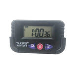 TAKSUN TS-613A-2 Orologio elettronico per auto con display a LED Orologio per auto con colla bifacciale, TAKSUN TS-613A-2
