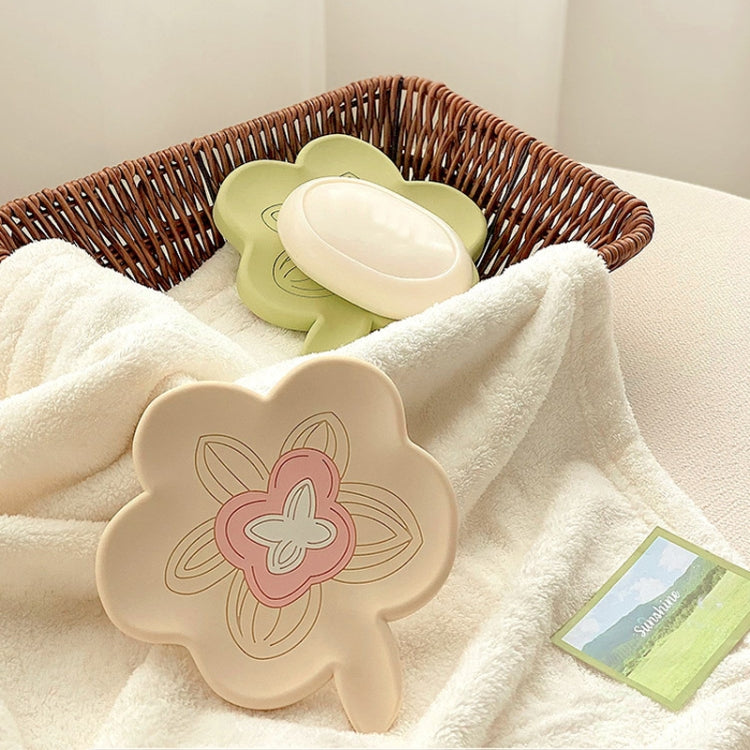 Dispenser di sapone in silicone infuso da bagno Supporto per drenaggio di sapone antiscivolo per uso domestico