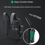 Zaino lavoro in pelle bovina con porta USB e Type-C