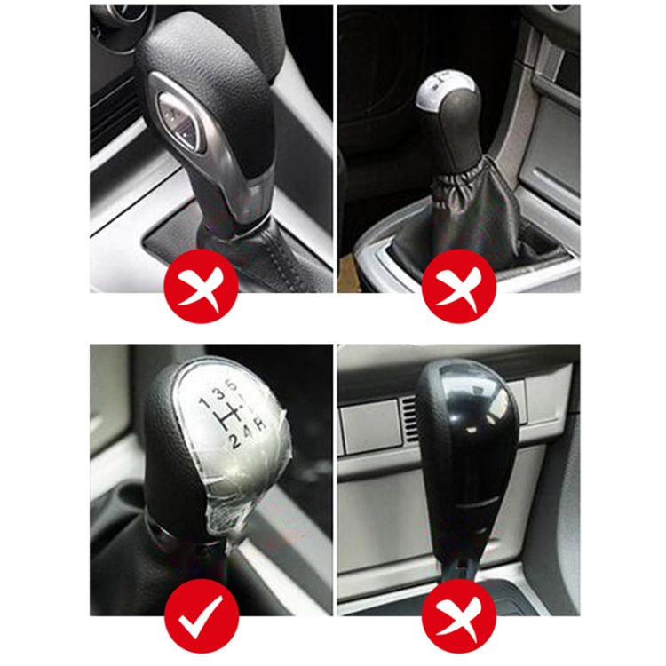 Copertura protettiva per leva del cambio automatico manuale in silicone automobilistico, Gear Shift Black, Gear Shift Gray, Gear Shift Red, Gear Shift Blue, Gear Shift Beige, Gear Shift Yellow, Handbrake Black, Handbrake Gray, Handbrake Red            ...