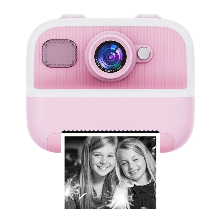 Fotocamera per stampa termica per bambini con doppia fotocamera Pixel M8 da 2,4 pollici 1080P HD 2400W, Pink, Blue, Purple, Pink+32GB, Blue+32GB, Purple+32GB
