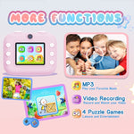 Fotocamera per bambini con stampa termica 2,4" 1080P HD