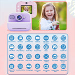 Fotocamera per bambini con stampa termica 2,4" 1080P HD