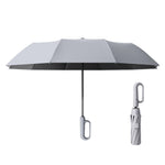 Ombrello parasole unisex pieghevole per pioggia o sole completamente automatico, Forward Beige 105cm, Forward Blue 105cm, Forward Gray 105cm, Forward Beige 125cm, Forward Blue 125cm, Forward Gray 125cm, Reverse Beige 105cm, Reverse Blue 105cm          ...