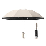 Ombrello parasole unisex pieghevole per pioggia o sole completamente automatico, Forward Beige 105cm, Forward Blue 105cm, Forward Gray 105cm, Forward Beige 125cm, Forward Blue 125cm, Forward Gray 125cm, Reverse Beige 105cm, Reverse Blue 105cm          ...