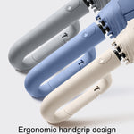Ombrello parasole unisex pieghevole per pioggia o sole completamente automatico, Forward Beige 105cm, Forward Blue 105cm, Forward Gray 105cm, Forward Beige 125cm, Forward Blue 125cm, Forward Gray 125cm, Reverse Beige 105cm, Reverse Blue 105cm          ...