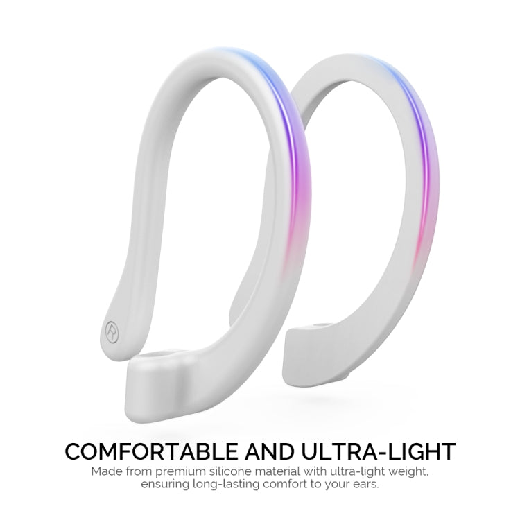 AhaStyle PT78 1 paio di auricolari wireless magnetici in silicone con ganci anti-perdita per Apple AirPods 1/2/3/Pro/Pro 2