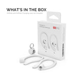 AhaStyle PT78 1 paio di auricolari wireless magnetici in silicone con ganci anti-perdita per Apple AirPods 1/2/3/Pro/Pro 2