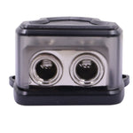 Portafusibili modificato da uno a due per amplificatore audio per auto, DB76