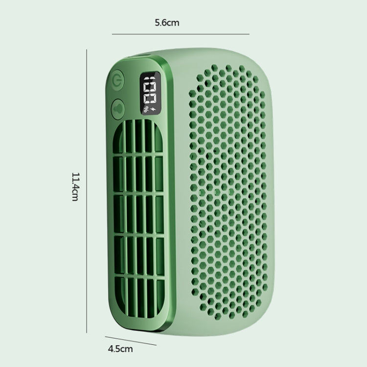 Mini ventilatore portatile senza lama con luce notturna USB
