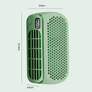 Mini ventilatore per luce notturna da esterno portatile senza lama con display digitale con ricarica USB