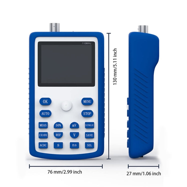 Mini oscilloscopio digitale portatile FNIRSI 1C15 con EU Plug