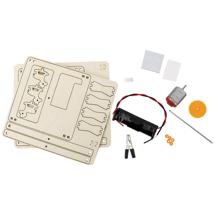 Modello di assemblaggio carosello elettrico Bambini Fai da te Scienza Tecnologia Produzione Giocattolo fatto in casa, Electrical Carousel