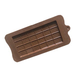 Stampo per blocchi di cioccolato in silicone a piastra completa Stampo per cottura fai-da-te resistente alle alte temperature, Full Plate Chocolate