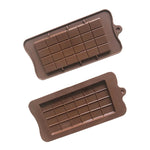 Stampo per blocchi di cioccolato in silicone a piastra completa Stampo per cottura fai-da-te resistente alle alte temperature, Full Plate Chocolate