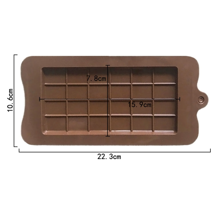 Stampo per blocchi di cioccolato in silicone a piastra completa Stampo per cottura fai-da-te resistente alle alte temperature, Full Plate Chocolate
