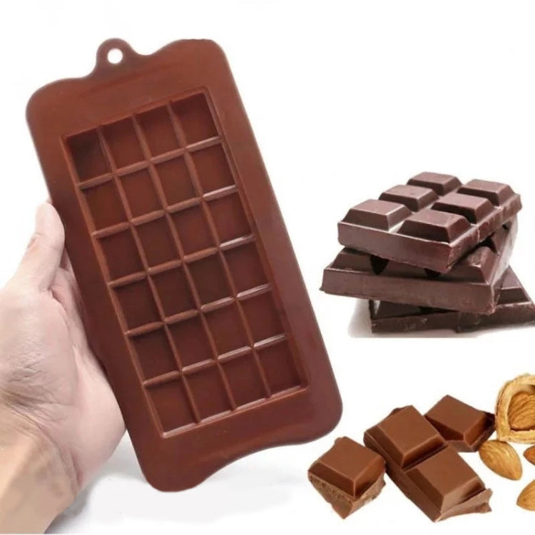 Stampo per blocchi di cioccolato in silicone a piastra completa Stampo per cottura fai-da-te resistente alle alte temperature, Full Plate Chocolate