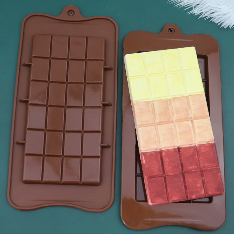 Stampo per blocchi di cioccolato in silicone a piastra completa Stampo per cottura fai-da-te resistente alle alte temperature, Full Plate Chocolate