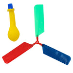 Elicottero palloncino elica fai da te per bambini
