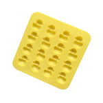 Stampo per cera lacca fuoco in silicone per cioccolato con anatra gialla carina, Yellow Duck
