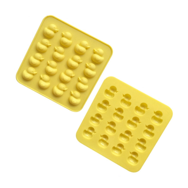 Stampo per cera lacca fuoco in silicone per cioccolato con anatra gialla carina, Yellow Duck