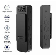 Videoregistratore 1080P Fotocamera con obiettivo grandangolare da 130 gradi con visione notturna a infrarossi con clip posteriore, L8, L8 WIFI Version, L8 With 32G Memory Card, L8 With  64G Memory Card, L8 Wifi Version With 32G Memory Card
