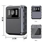 Videoregistratore portatile con schermo IPS 2" 1080P/2K WiFi