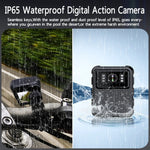 Videoregistratore portatile con schermo IPS 2" 1080P/2K WiFi