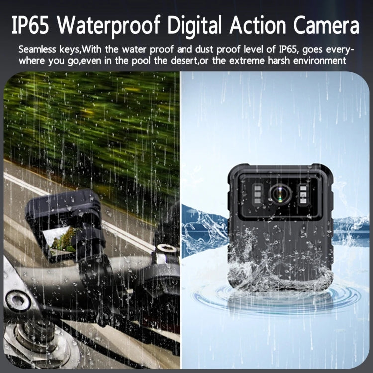 Videoregistratore portatile con schermo IPS 2" 1080P/2K WiFi