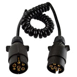 Connettore per rimorchio per auto europeo a 7 pin da 12 volt con cavo, 1101