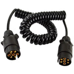 Connettore per rimorchio per auto europeo a 7 pin da 12 volt con cavo, 1101